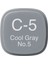 Marker Kalemi C5 Cool Gray No.5 1