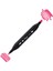 Twin Çift Uçlu Marker Kalemi R5 Cherry Pink 1
