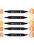 Twin Çift Uçlu Marker Kalemi 5'li Set Turuncu Tonları (Orange Tonnes) 1