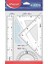 Maped 4 Parça Cetvel Seti 20CM 1