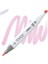 Touch Twın Brush Pen : Çift Taraflı Marker : RP137 Medium Pink 1