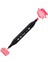 Twin Çift Uçlu Marker Kalemi F121 Fluorescent Coral Red 1