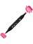 Twin Çift Uçlu Marker Kalemi R10 Deep Pink 1