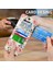 Samsung Galaxy Z Flip3 5g Fermuar Cep Pu Deri Telefon Kasası, Kart Yuvaları Tutucu Kickstand Gül Desen Baskı Kapağı (Yurt Dışından) 4