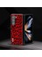 Samsung Galaxy Z Fold5 5g Leopar Desen Kılıfı Anti-Çizgi Pu Deri + Pc Telefon Kapağı (Yurt Dışından) 4