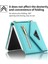 Samsung Galaxy Z Flip3 5g Sonbahar Önleyici Telefon Kılıfı, Zipper Cep Pu Deri Kickstand Omuz Kayışı ile Çoklu Kart Yuvası Cüzdan Kapağı (Yurt Dışından) 5
