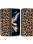 Samsung Galaxy Z Fold5 5g Leopar Desen Kılıfı Anti-Çizgi Pu Deri + Pc Telefon Kapağı (Yurt Dışından) 1