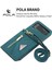 Samsung Galaxy Z Flip3 5g Fermuarı Cep Kickstand Çok Kart Yuvası Pu Deri Telefon Kapağı Omuz Kayışı (Yurt Dışından) 2