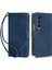Samsung Galaxy Z Fold4 5g Telefon Cüzdan Kılıfı Rfıd Engelleme Deri Telefon Stand Kapağı Kayışla (Yurt Dışından) 1