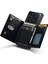 Samsung Galaxy Z Fold4 5g 2-1 Arada Pu Deri Kaplamalı Pc+Tpu Geri Kılıf Kickstand ile Manyetik Çıkarılabilir Fermuar Cüzdan Bump Dövüşü Kapak (Yurt Dışından) 3