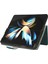 Samsung Galaxy Z Fold4 5g Telefon Cüzdan Kılıfı Rfıd Engelleme Deri Telefon Stand Kapağı Kayışla (Yurt Dışından) 5