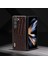 Samsung Galaxy Z Fold5 5g Cowhide Deri + Pc Telefon Kılıfı Timsah Doku Ince Kapak (Yurt Dışından) 4