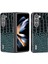 Samsung Galaxy Z Fold5 5g Cowhide Deri + Pc Telefon Kılıfı Timsah Doku Ince Kapak (Yurt Dışından) 1