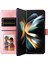 Samsung Galaxy Z Fold4 5g Deri Stand Telefon Kılıfı Ayçiçeği Baskılı Cüzdan Katlanır Telefon Kapağı Kayışlı (Yurt Dışından) 4