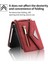 Samsung Galaxy Z Flip4 5g Çoklu Kart Yuvası Zipper Cep Kickstand Pu Deri Telefon Kapağı Omuz Kayışı (Yurt Dışından) 4