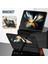 Samsung Galaxy Z Fold4 5g Menteşe Koruması Kickstand Telefon Kasası Hard Pc Damla Kanı Kabuk Tumanmış Cam Ekran Film (Yurt Dışından) 4