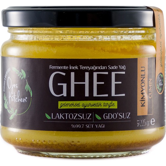 Ojas Kitchen Kimyonlu Ghee (Sade Yağ) 225 gr Fiyatı