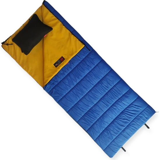Naturecamp Oga 200 Plus Mavi -5 Derece Birleşebilir Yastıklı Long Uyku Tulumu