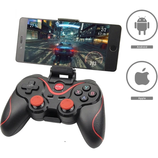 Beboncool X3 Android iPhone Ios Akıllı Tv Uyumlu Bluetooth Joystick Gamepad