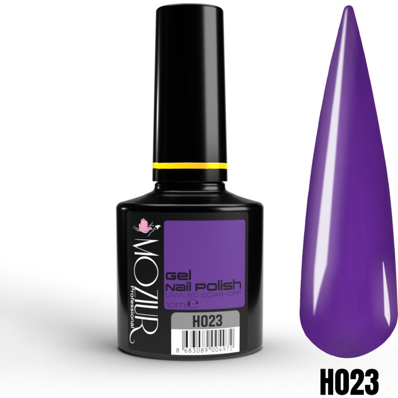 Moziur Mozıur Kalıcı Oje UV LED Teknolojisiyle Canlı Turuncu 10 ml Kolay Uygulama