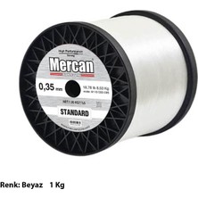 Mercan Standart 1 kg Beyaz Bobin Misina