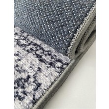 Carpettex Modern Şönil Dokuma Iskandinav Üçgen Desenli Açık Gri Halı