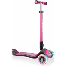 Globber Scooter Elite Deluxe Işıklı Pembe