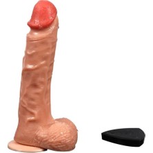 Agor Shop Bronte Uzaktan Kumandalı Şarjlı 20 Titreşim Modlu Realistik Penis Dildo Vibratör