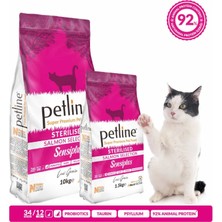 Petline Petline Sensiplus Somonlu Kısırlaştırılmış Kedi Maması 10 kg