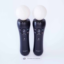 SONY Playstation Move Kol 2 ADET PS3 Move Kol ORJİNAL Move Kontrol Seti Move Motion Controller