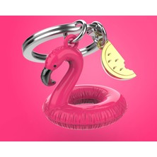 Metalmorphose Flamingo Anahtarlık