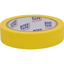 Boss Tape Sarı Renkli Kağıt Bant 25X25 mt