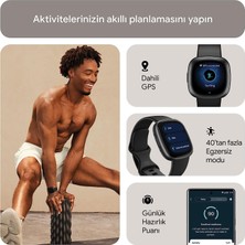 Fitbit Versa 4 Akıllı Saat Siyah