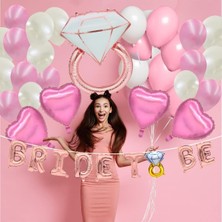 Bkmc Bride To Be Metalik Balonlar Bekarlığa Veda Partisi Elmas Gelin Bekarlığa Veda Carnaval Partisi