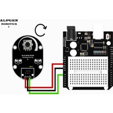 Alpgen Robotics 10KPOTANSIYOMETRE Modülü Arduino Sensörleri