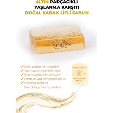 Biolea's Biolea’s Doğal Kabak Lifli Altın Parçacıklı  Sabun 110 gr