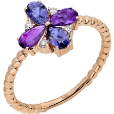 Sirius Pırlanta Pırlanta Lotus Yüzük 0417R0278