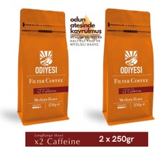 Odiyesi Longrange Yüksek Kafeinli Filtre Kahve 2X250 G