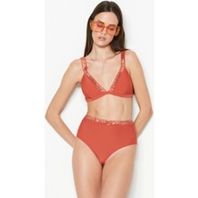 C&city Simli Üçgen Bikini Takım 3220 Tarçın