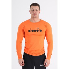 Diadora Uzun Kollu Turuncu İçlik Erkek L Beden Yaka Tipi ve Kumaş Özellikleri ile Rahat Kullanım