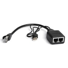 Dark RJ45 Megabit Ethernet Çoklayıcı Adaptör (Dk-Ac-Ntbrx2)