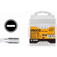 İngco 20'li Düz Bits Uç Seti 25MM