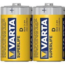 Varta Superlıfe Çinko Büyük Boy D Pil (24'lü Paket )