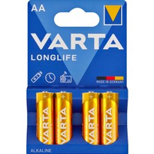 Varta Longlıfe Power Alkalin Aa Kalem Pil (4'lü Paket )
