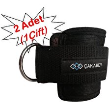 Çakabey D Ring Fitness Ayak Bileği Ağırlık Çalışma Kemeri Cable Kick-Back