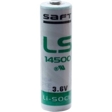 Saft 3.6 Volt Lityum Kalem Pil (14500)