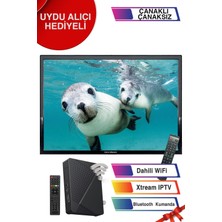 Electromaster EM-119 19" 49 Ekran Full HD LED TV (12V Girişli) + Uydu Alıcı Hediyeli