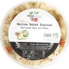 Mavi Kiraz Tabakta Marine Bebek Enginar 800GR 650 gr