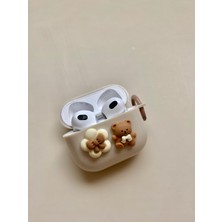 Gritty 3. Nesil Uyumlu Ayıcıklı Airpods Kulaklık Kılıfı