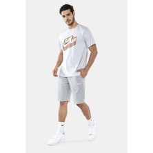 Nike Sportwear Crusader  Gri Pamuklu Ince Erkek Spor Şortu